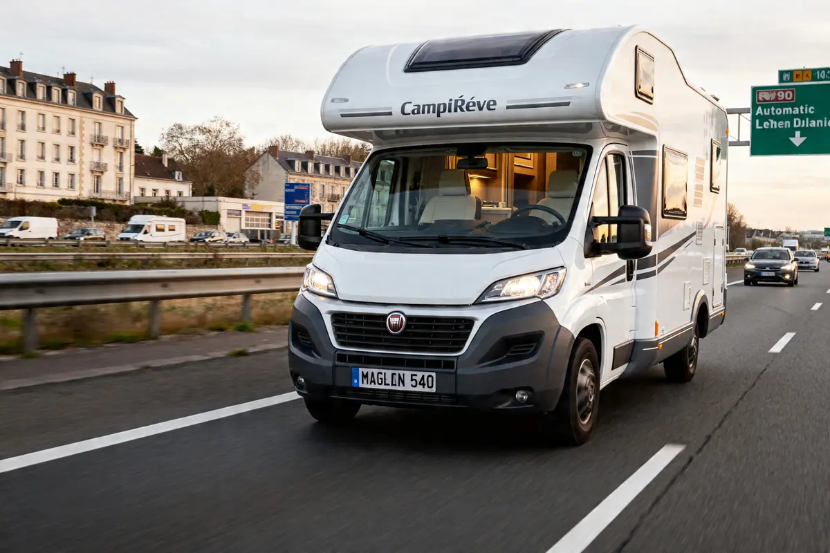 Fourgon aménagé 540 boite automatique : Confort 4 couchages