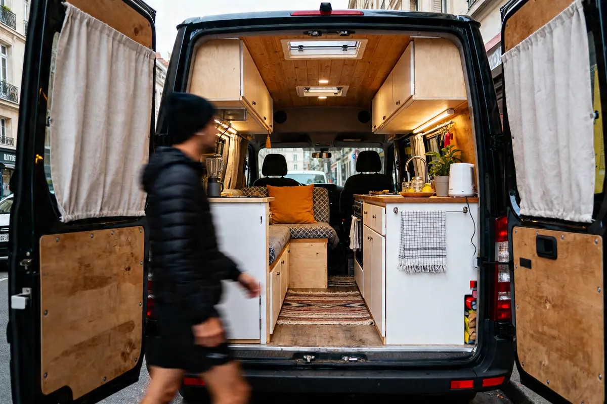 Le plus petit van aménagé : compact, pratique et ultra-compact