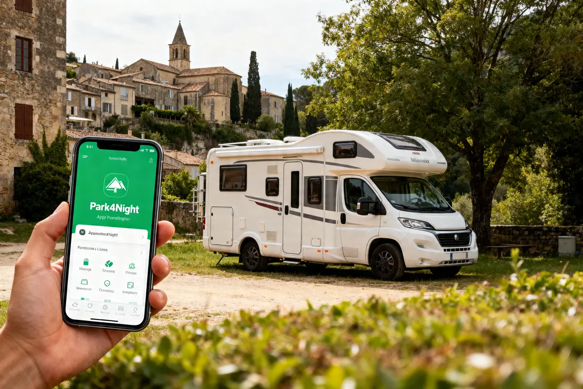 Park4night France : Trouver spot camping-car facilement