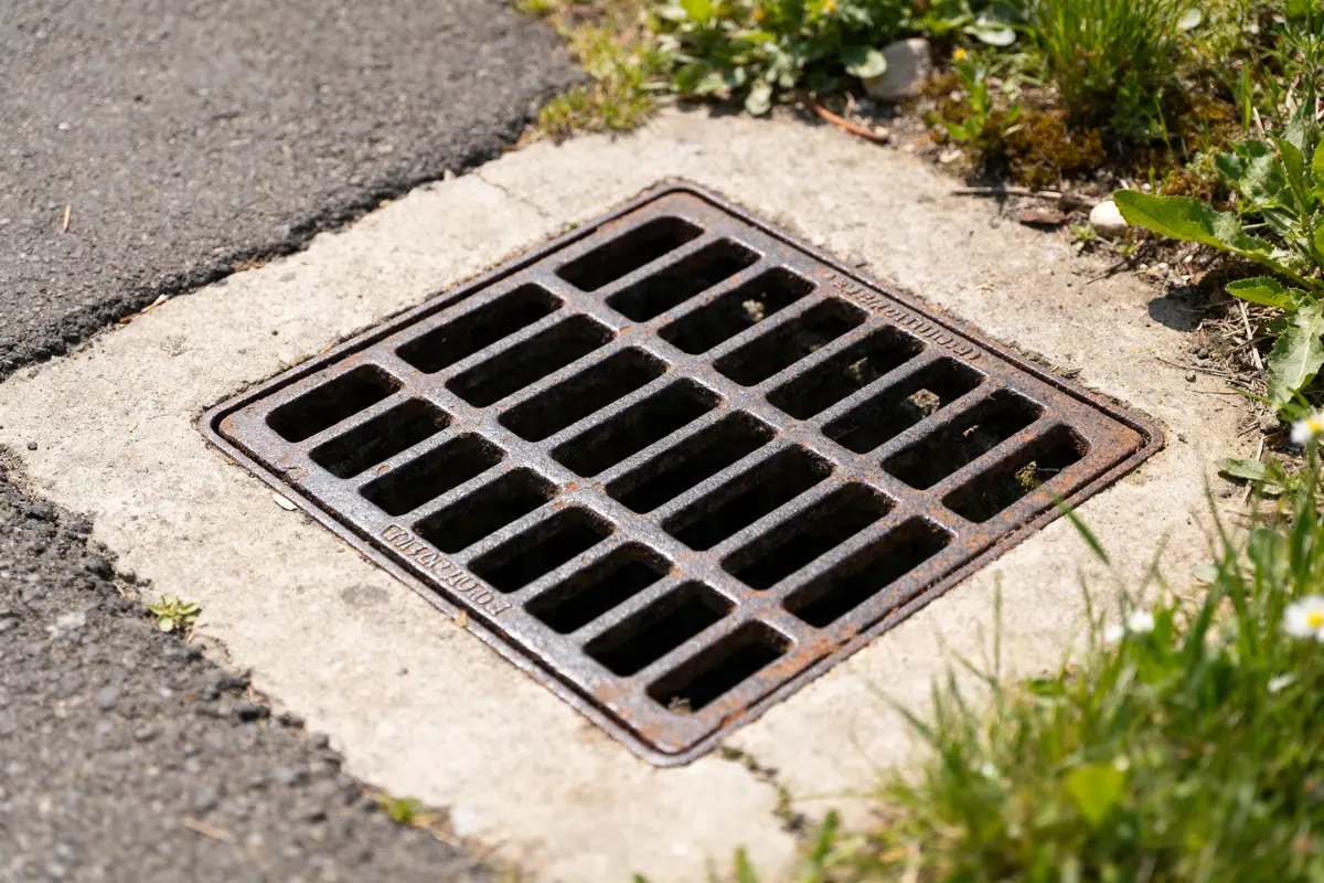 Piège à eau avec grille fonte : Meilleur choix drainage extérieur